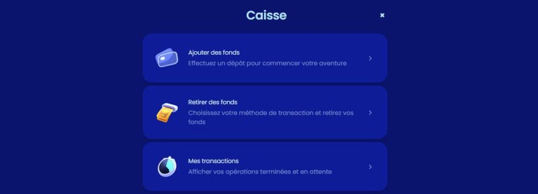 Casoo Casino caisse