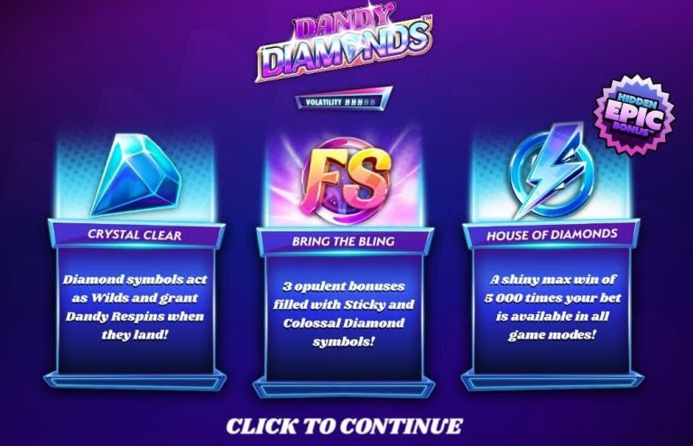 Casoo Casino Dandy Diamonds